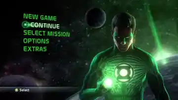 Green Lantern Rise of The Manhunters (USA) screen shot game playing